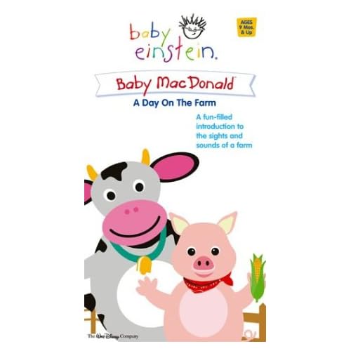 Baby Einstein Baby MacDonald VHS Len Marino, Jim Janicek