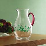 Gorham Festive Holly Pitcher