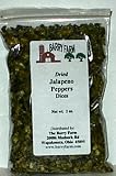 Dried Jalapeno Pepper Dices, 2 oz.