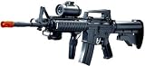 Heavy M4 M16 Replica Airsoft Gun Double Eagle M83 A2 Full Automatic Electric Rifle w/ LASER LIGHT