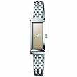 Gucci Womens Ya127501 G-frame Rectangle Steel Bracelet Brown Mirror Dial Watch from Gucci
