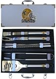 NFL New Orleans Saints 8pc. BBQ Set w/Case
