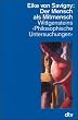 Der Mensch als Mitmensch. Wittgensteins Philosophische Untersuchungen.