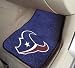 Houston Texans NFL Car Mats 2-PC Front