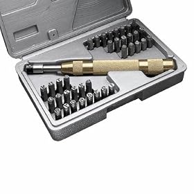 Character Metal Stamps - 3 16in. size, 36-Pc. Set by Northern Tool & Equipment