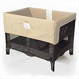Bundle-49 Original Co-Sleeper in Black and Toffee (2 Pieces) color: Natural