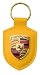 Porsche Crest Key Ring - Yellow