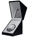 Single Square Watch Winder Black Glossy Battery or AC Operation