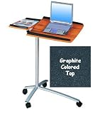 Mobile Laptop Desk (Graphite/Silver) (30