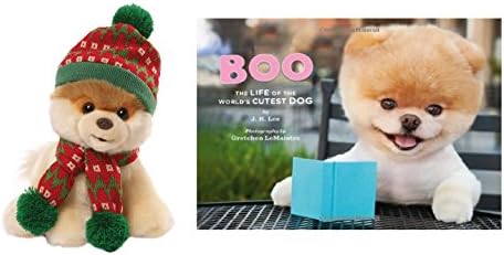 Boo: The Life of the World's Cutest Dog Hardcover Book with Boo Plush Stuffed Toy (Holiday)