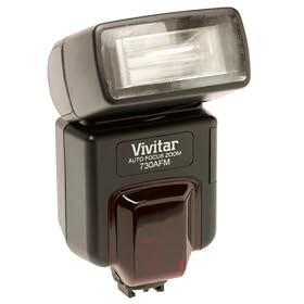 Vivitar 730AF Flash Dedicated for Minolta i AF SLR Cameras by Vivitar