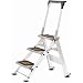Little Giant 10310B Little Jumbo Safety Ladder with Bar and Tray 3-Step
