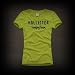 HOLLISTER (ホリスター) レディース Tシャツ Wipeout Beach / グリーン S 【並行輸入品】