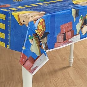 Party Supplies - Bob the Builder Tablecover (54x108) by Birthday Express