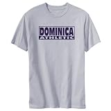 T-Shirt Silver Gray  Dominica Athletic  Country