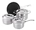 Le Creuset Tri-ply Four Piece Stainless Steel Cookware Set