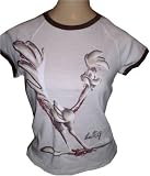 Lot 29 - Lot 29 Road Runner Looney Tunes Glitter Cream Tee Shirt (FREE Priority Mail Shipping)