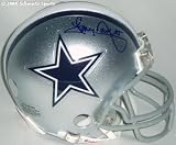 Tony Dorsett Signed Cowboys Riddell Mini Helmet