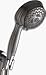 Health & Personal Care : Brushed Nickel, Modern, Self Cleaning, Handheld, 12 setting