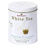 Bentleys Oriental Treasure White Tea, 50-Count Tins (Pack of 2)