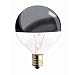 Bulbrite 40G16HM Half Chrome 40W Globe Shape Bulb