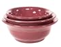 Fiesta 837/102 Fiesta Cinnabar Mixing Bowl Set 3-pc.