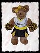 281 - Cheer - Black, Gold & White Clothes for 14" - 18" Stuffed Animals and Dolls