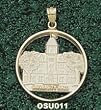 Chevy Corvette C-5 Flip Flop 5/8" Charm/Pendant -14K Stainless Steel or Gold Plated