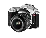 Pentax *istDL SLR-Digitalkamera (6 Megapixel) silber inkl. DA 18-55 und DA 50-200 Objektiv
