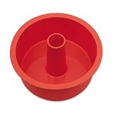 SiliconeZone Mini Angel Food Pan, Orange