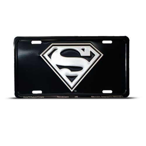  Superman Super Man Metal Novelty License Plate Wall Sign Tag