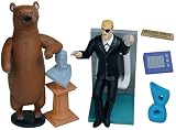 Adult Swim Action Figure Set - Harvey Birdman Phil Ken Sebben and Bear Action Figure 2-pack Adult Swim Action Figure Set - Harvey Birdman Phil Ken Sebben and Bear Action Figure 2-pack