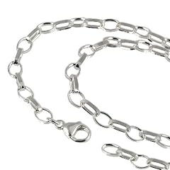 SilberDream Halskette 925 Sterling Silber Charm Kette 45cm f�r Charms Armband Anh�nger FC0021