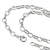 SilberDream Halskette 925 Sterling Silber Charm Kette 70cm f�r Charms Armband Anh�nger FC0024von "SilberDream"