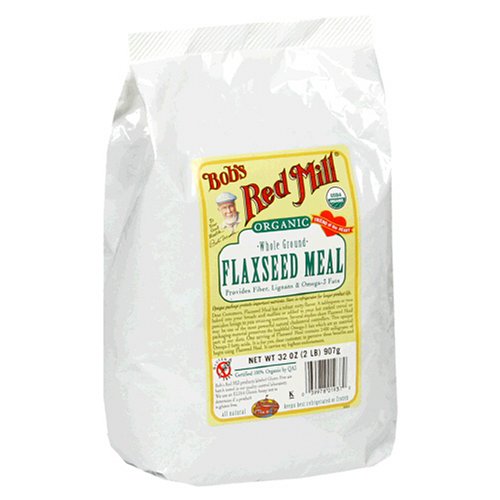 Bob's Red Mill Organic Flaxseed Meal, 32-Ounce Packages (Pack of 4)