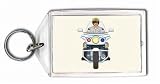 Police Motorcycle Keychain