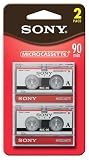 Sony 90 Minute Microcassette (2-Pack)
