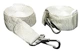 Seachoice 78801 Adjustable Bimini Top Straps - White