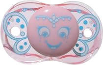RaZbaby Keep-it-Kleen Pacifier - Betty Butterfly