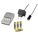 Hama Schnell-Ladeger&auml;t "Delta Bravo" Set 4x AA 2400 mAh mit Schaltnetzteil