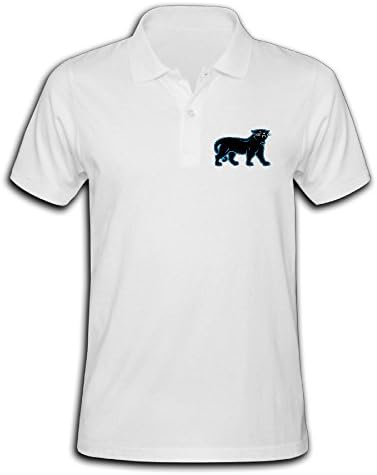 Mens Carolina Panthers Mascot Polo Shirt