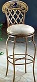 Rooster Country Beige Swivel Bar Stools 1 Pair