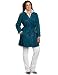 Kenneth Cole Women's Plus-Size Metal Flared Trench Coat