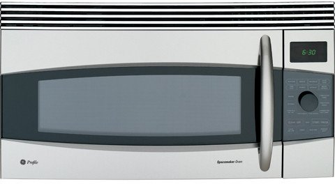 GE Profile Spacemaker Series : JVM1790SK 1.7 cu. ft. Over-the-Range Microwave Oven – Stainless Stee
