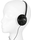 iHip IP-HP8-BK Kids Secure Headphones (Black)