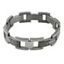 Titanium Linked Bracelet w/ High Polished and Satin Finish