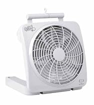 O2-Cool 1053 10" Battery / AC Powered In/Out Fan