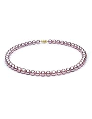18 inch Lavender Fresh Water Pearl Necklace 8 - 8.5 mm each