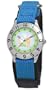 Disney Kids' D028S502 Tinker Bell Time Teacher Blue Velcro Watch