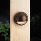 Kichler Architectural Bronze Half Moon Deck Light